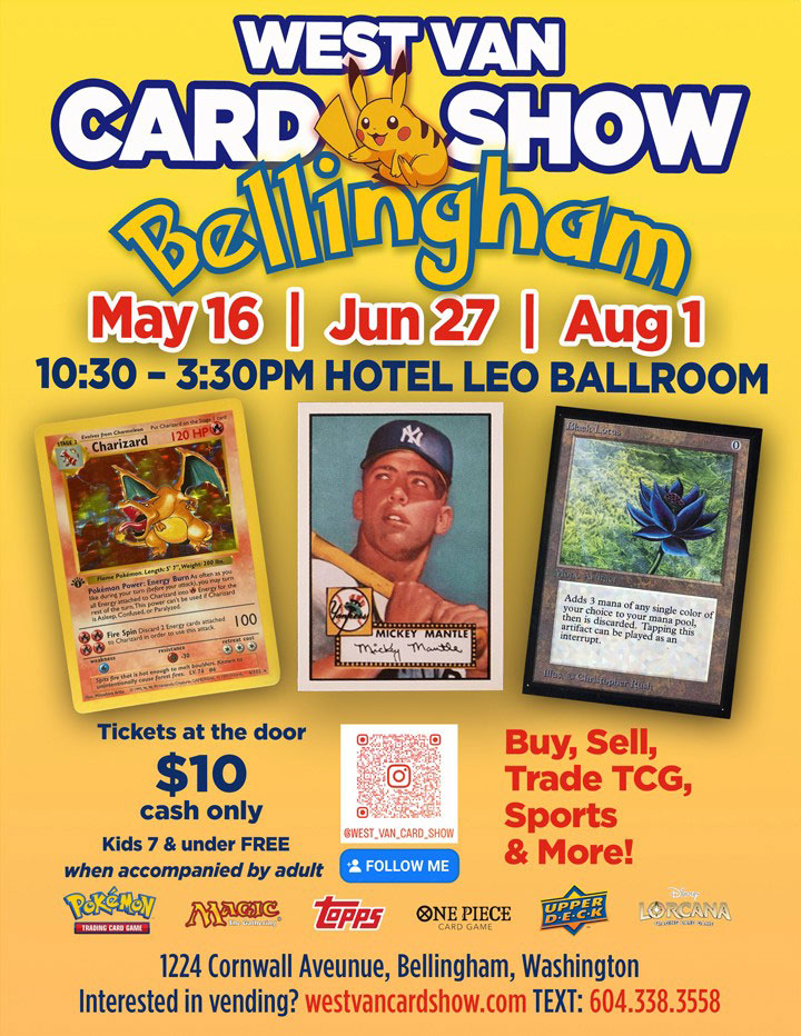 west van card show bellingham